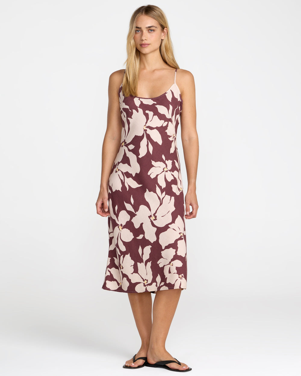 Lets Dance Slip Dress - Terra Brown | RVCA sale