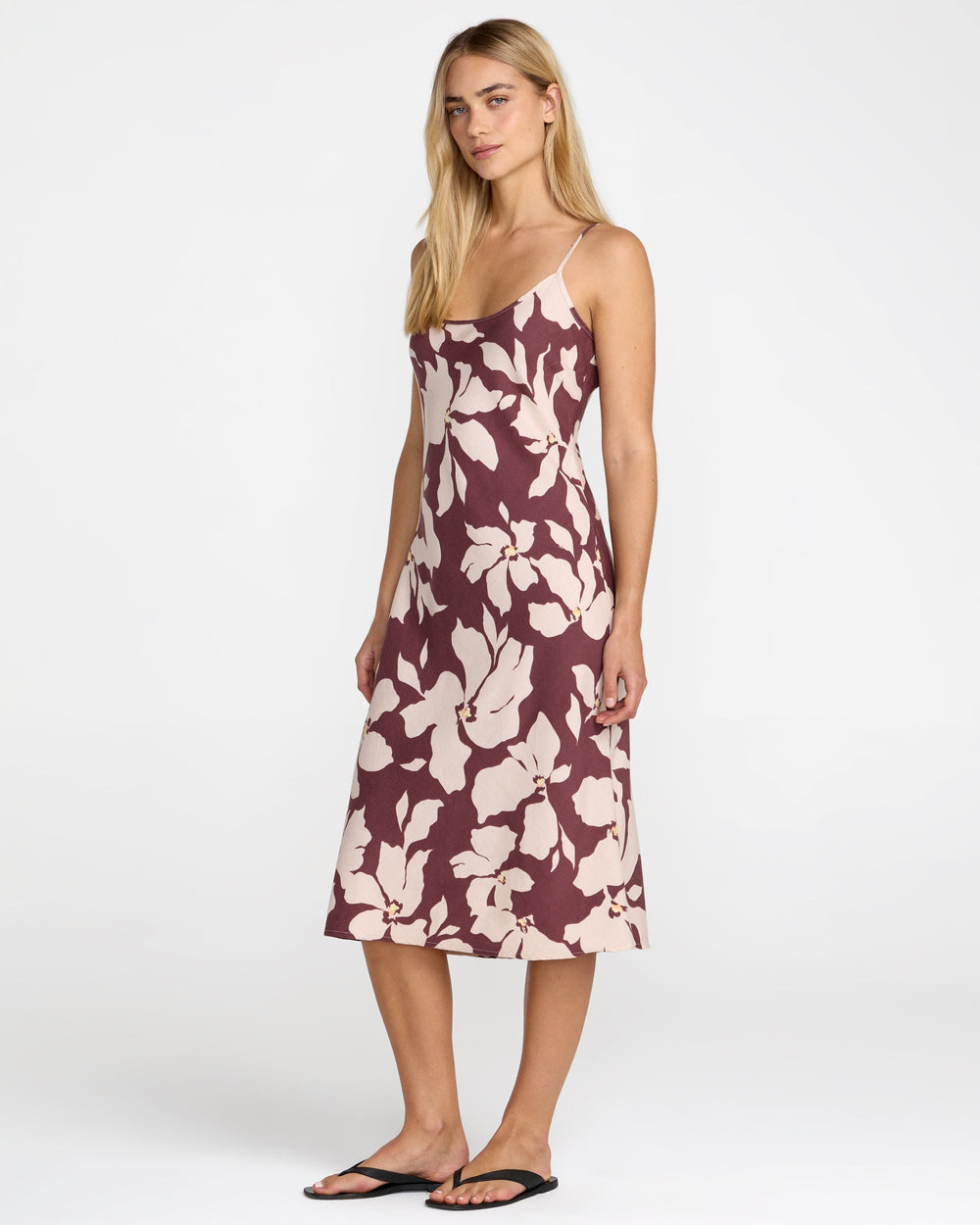 Lets Dance Slip Dress - Terra Brown | RVCA sale