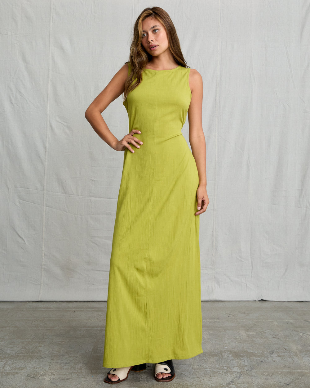 Audrey Maxi Dress - Martini Olive | RVCA US