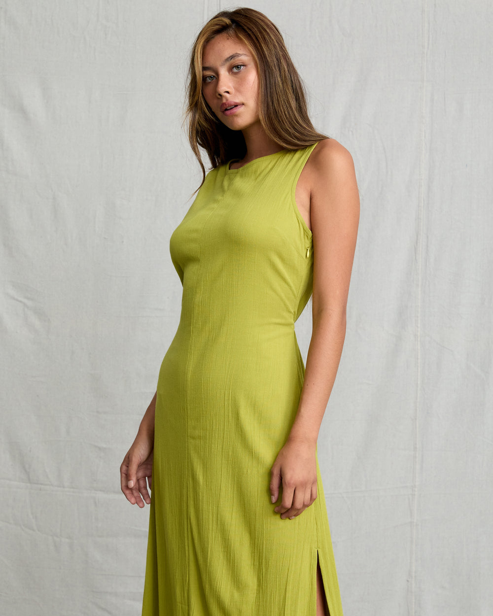 Audrey Maxi Dress - Martini Olive | RVCA US