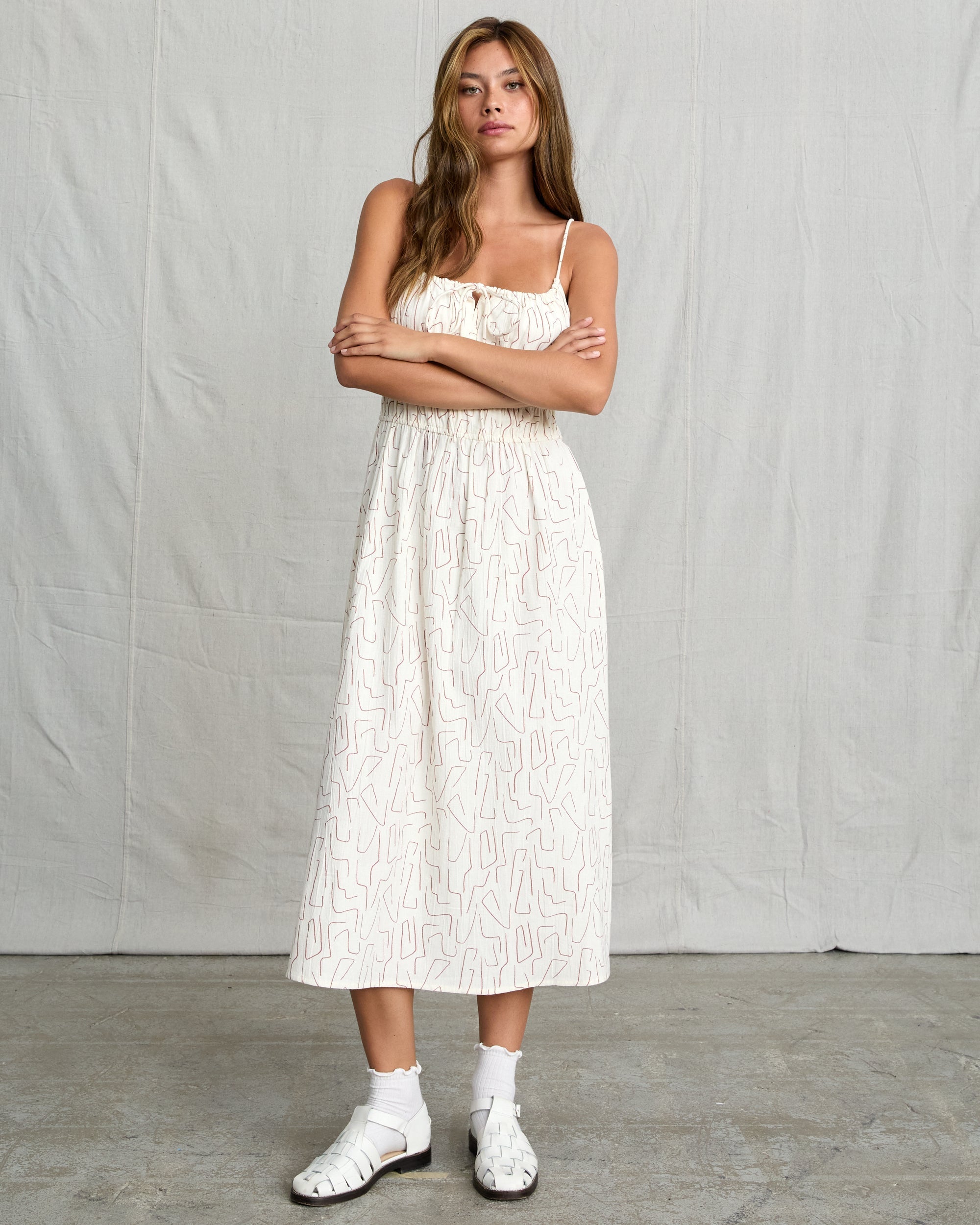 Maia Midi Dress - Cloud | RVCA near me