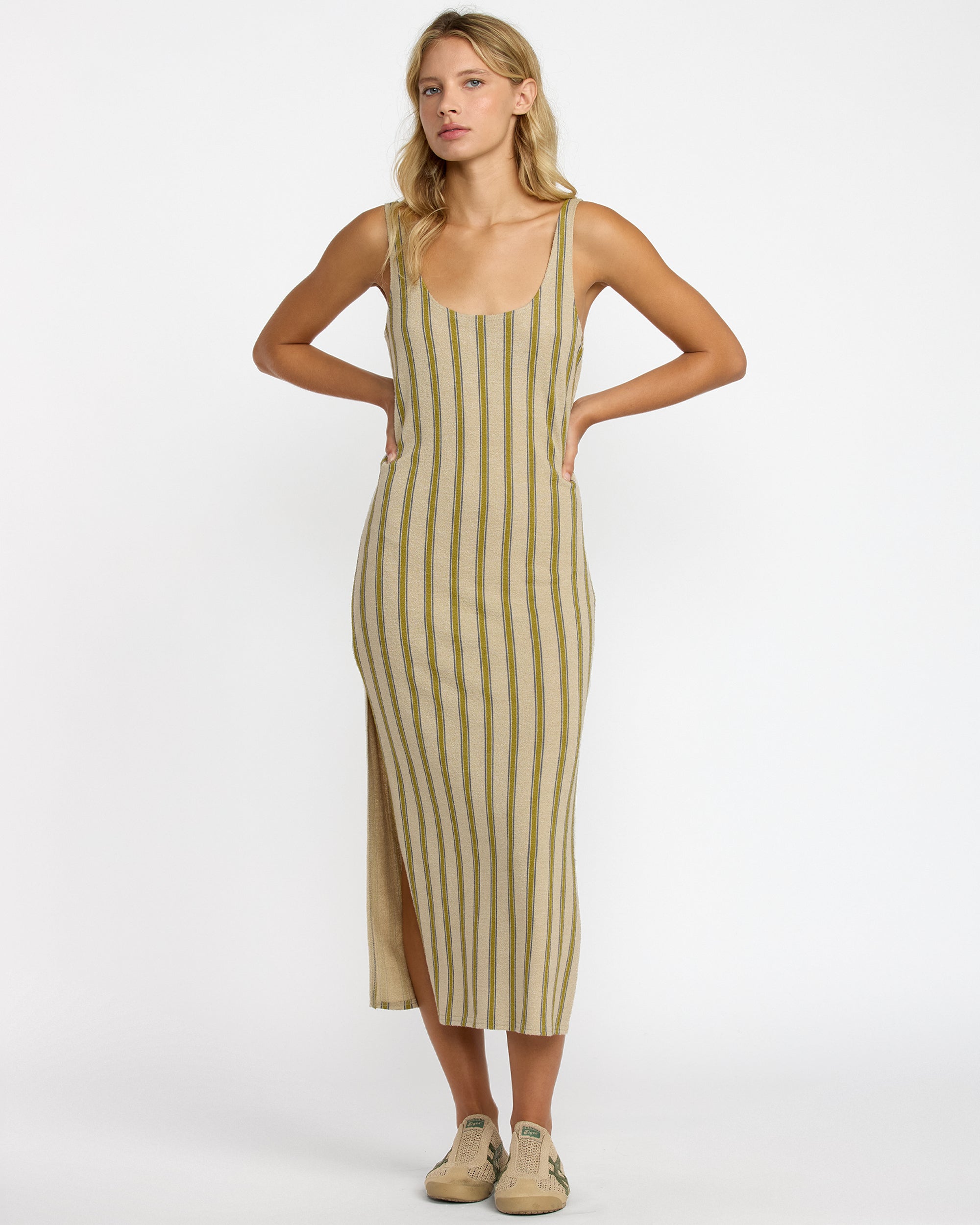 Willow Tank Dress - Eucalyptus | RVCA outlet