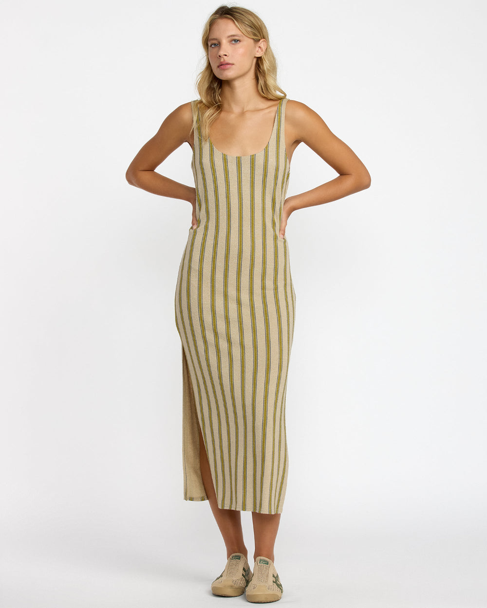 Willow Tank Dress - Eucalyptus | RVCA outlet