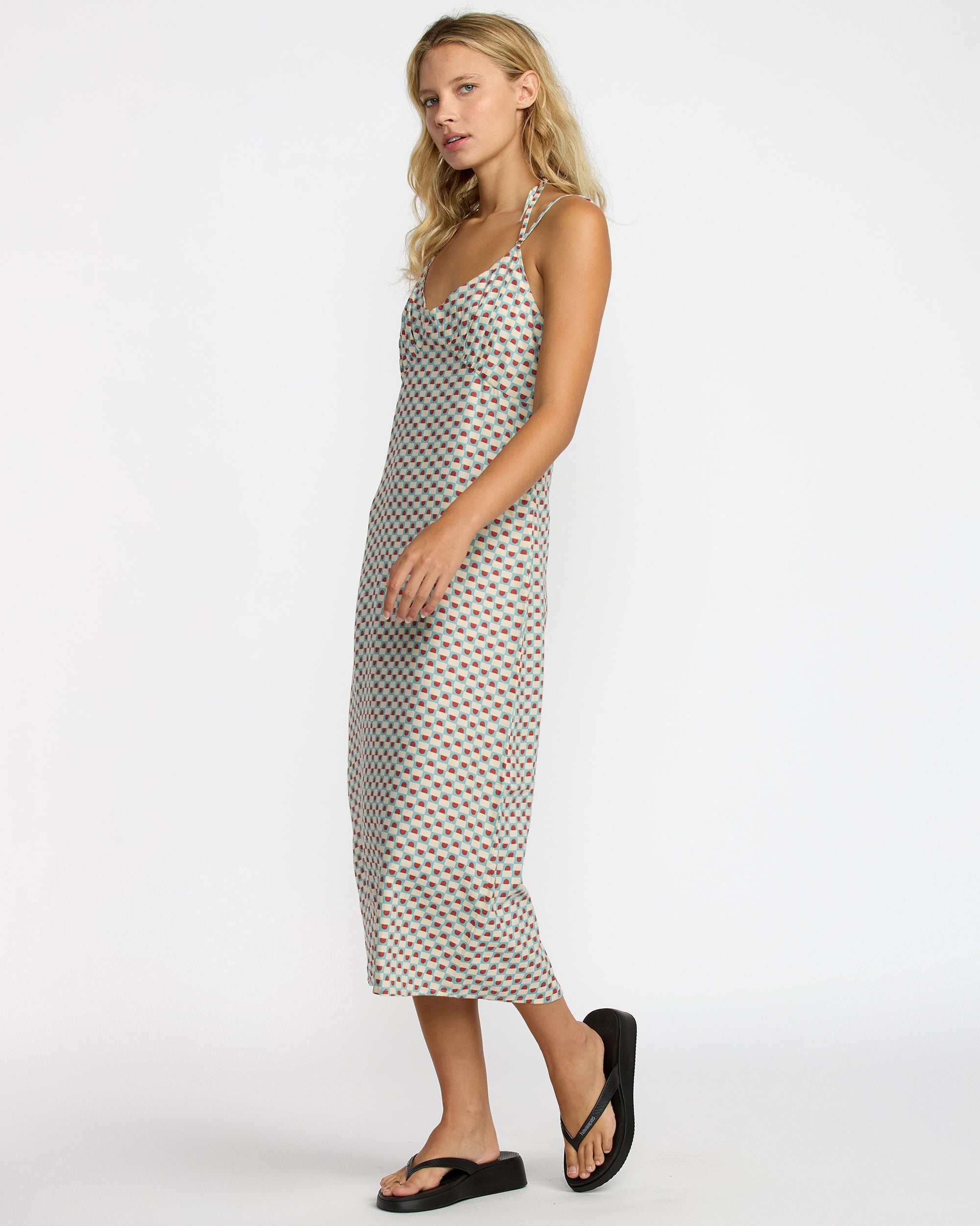 Jade Midi Dress - Sky Blue | RVCA outlet