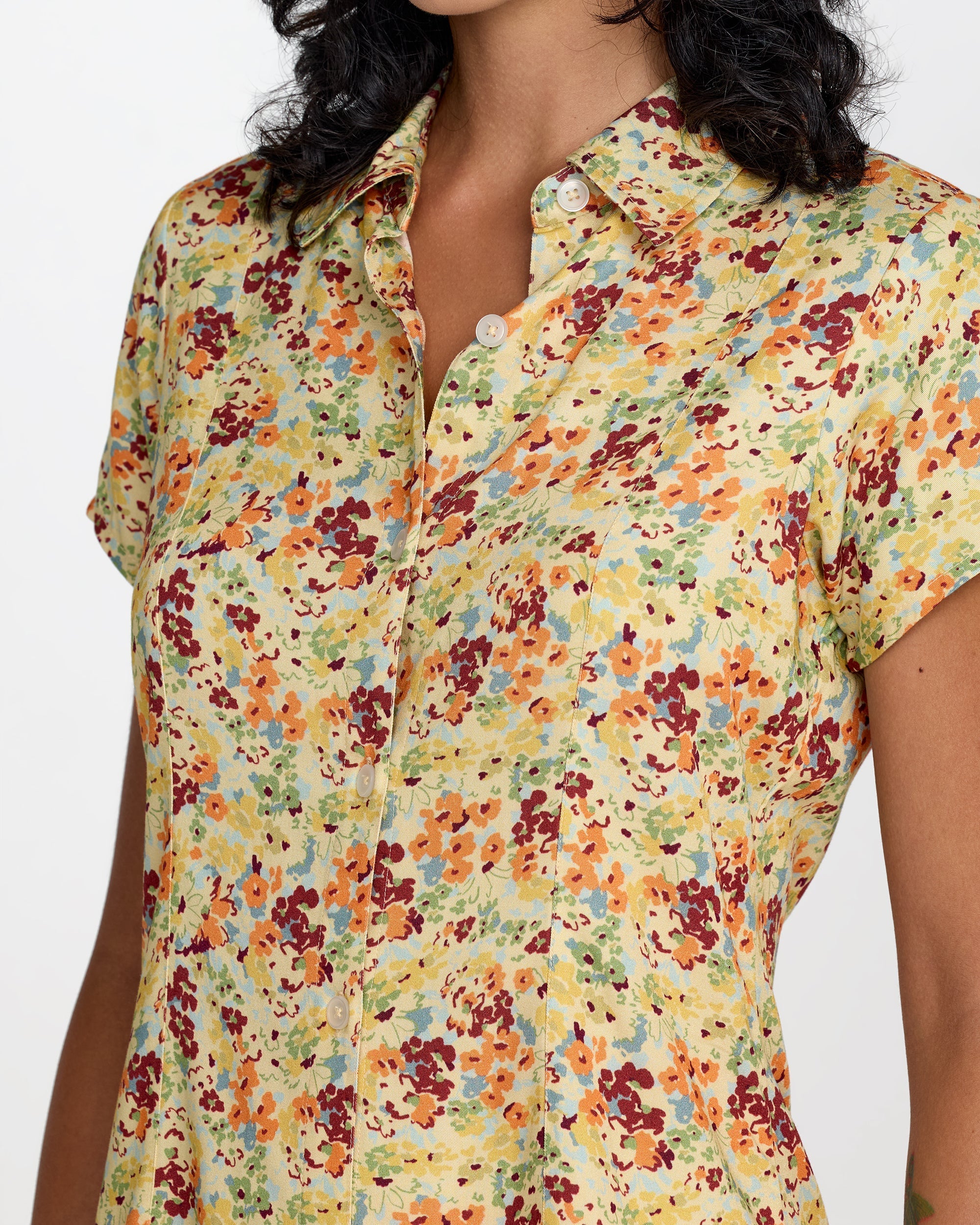 Wren Mini Dress - Multi | RVCA discount