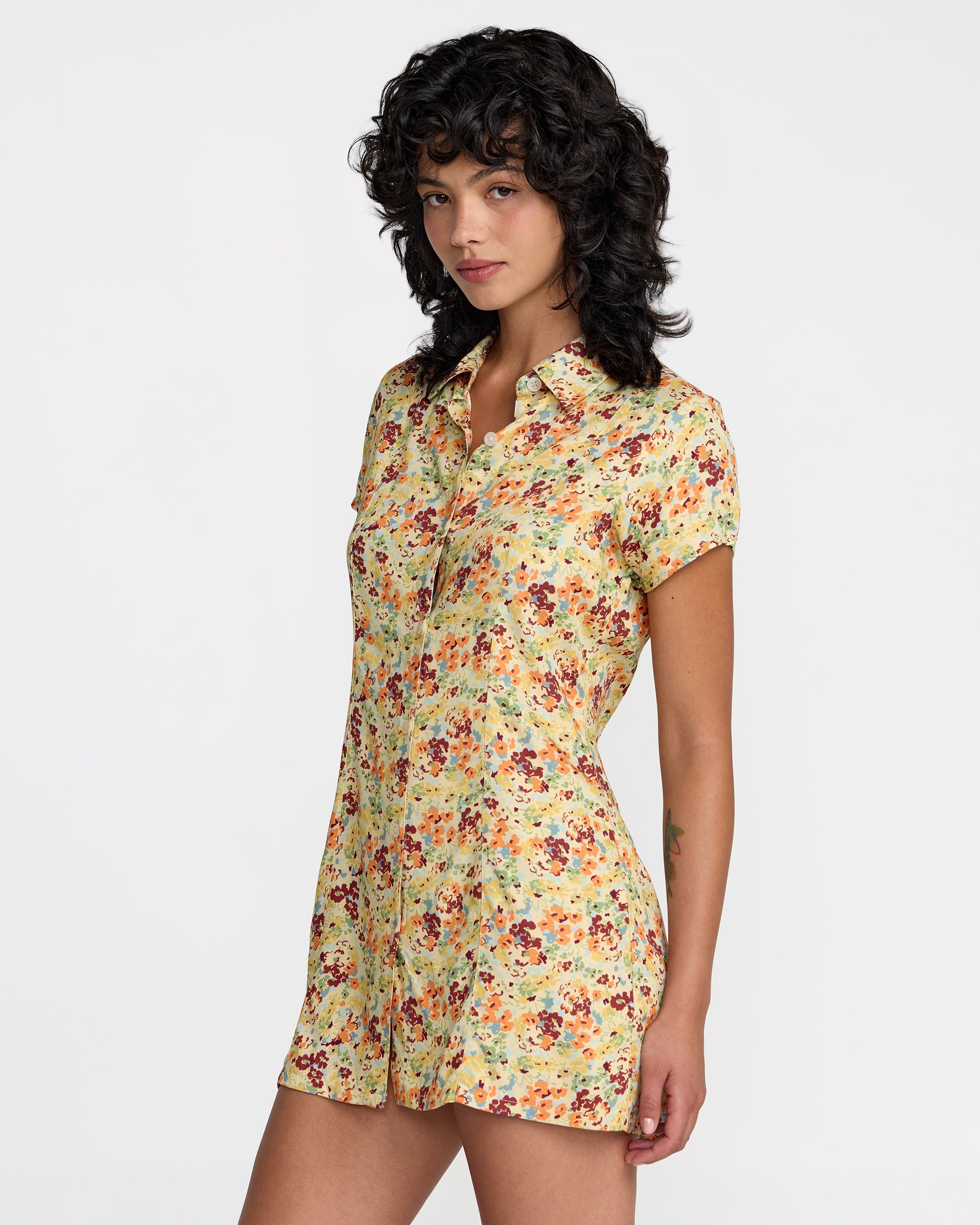 Wren Mini Dress - Multi | RVCA discount