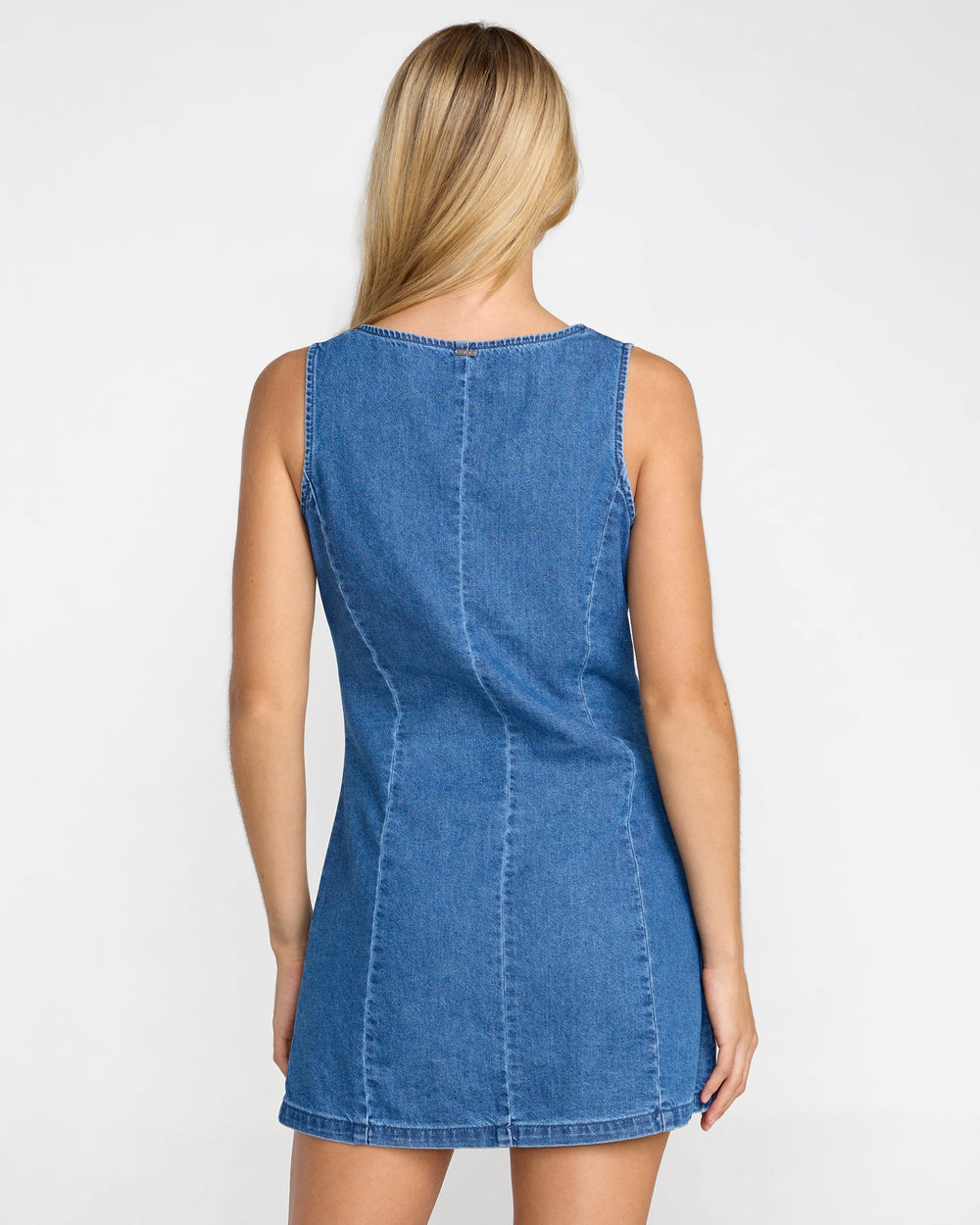 Lainey Mini Dress - Crystal Blue Denim | RVCA sale