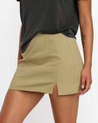Reform Skirt - Olive Grey | RVCA online