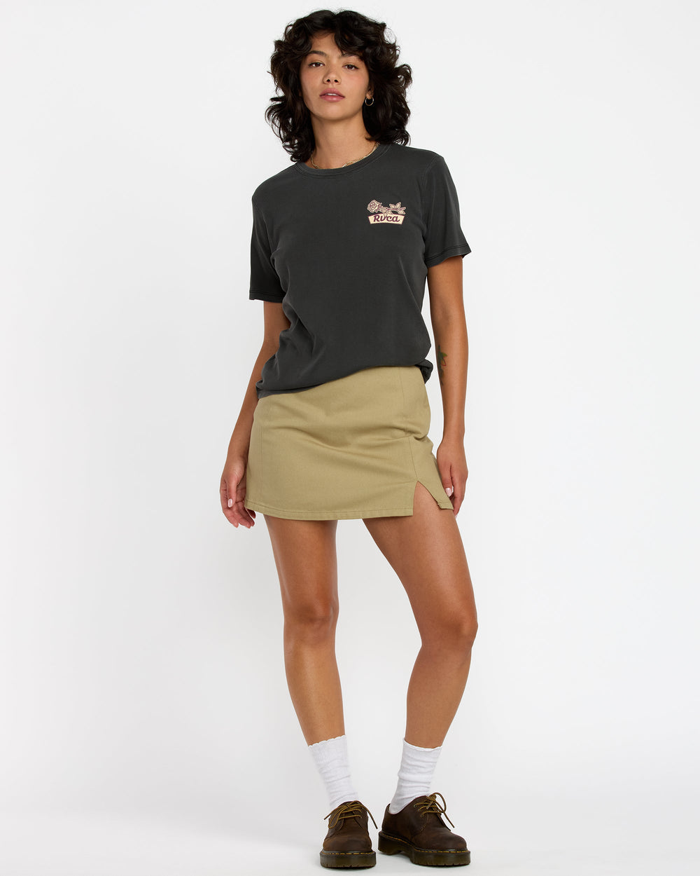 Reform Skirt - Olive Grey | RVCA online