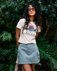 Dayshift Skort - Fir Green | RVCA on sale