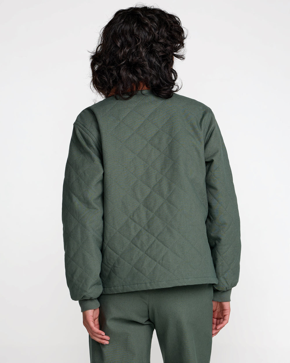 Clover Quilted Jacket - Wintermoss | RVCA US
