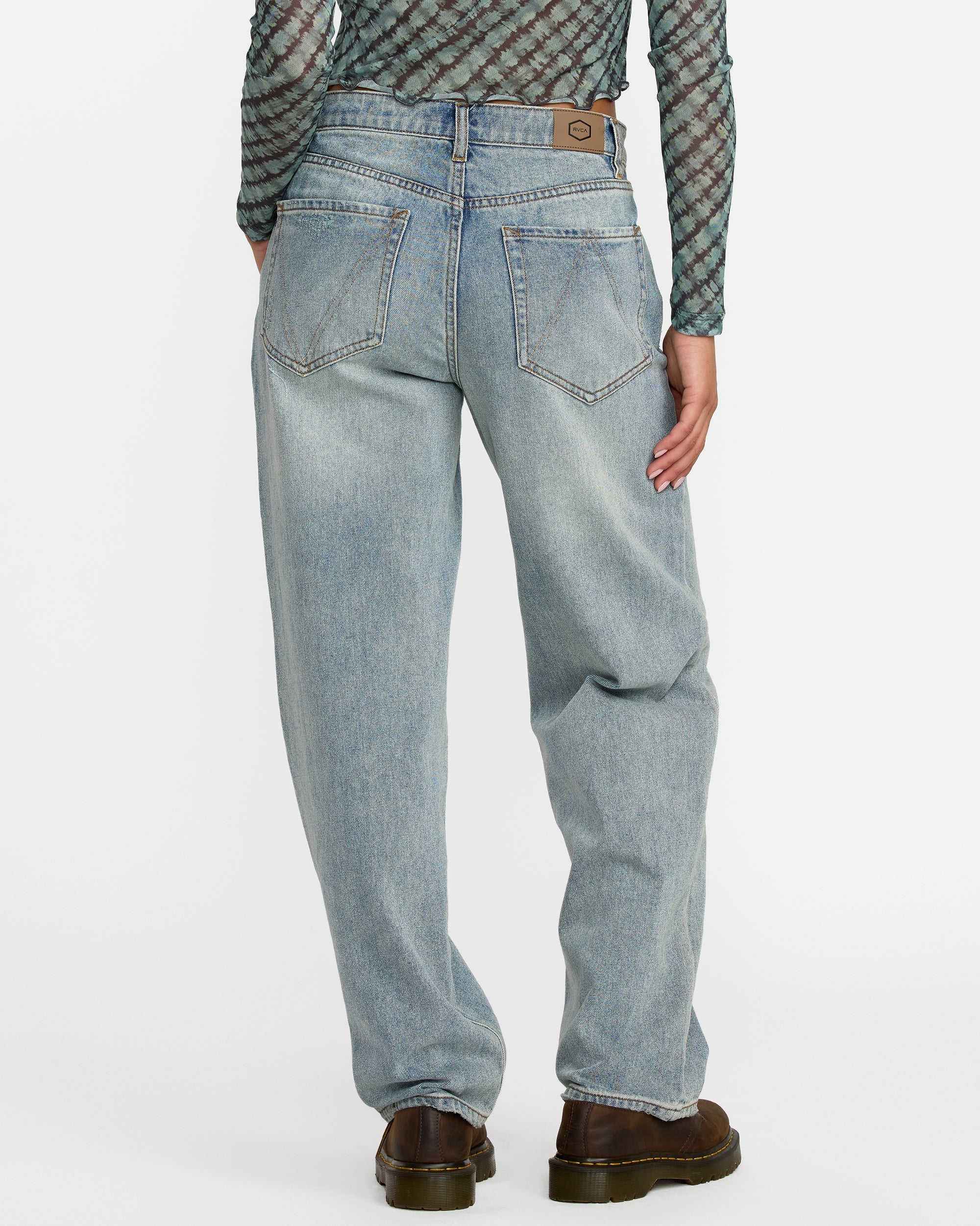 Coco II Denim Pant - Light Vintage Indigo | RVCA for sale