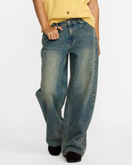 Loosey Pant - Dusty Blue Wash | RVCA discount