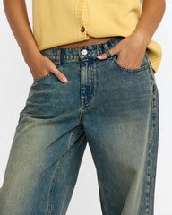 Loosey Pant - Dusty Blue Wash | RVCA discount