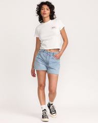 Pacific Denim Short - Bleached Indigo | RVCA outlet