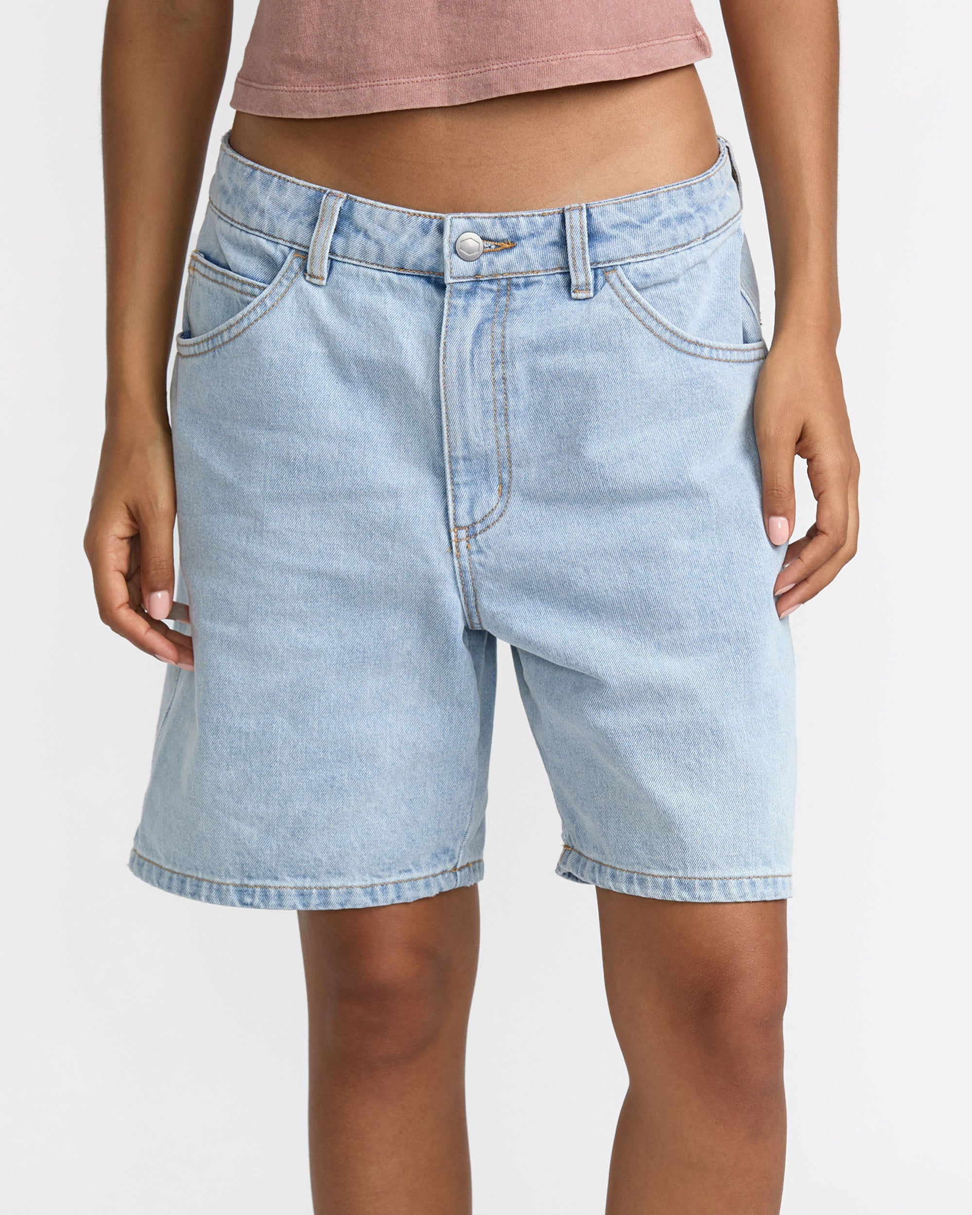 Crawford Long Short II - Ash Blue | RVCA for sale