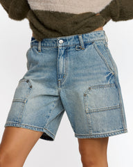 Chainmail Short II - Light Vintage Indigo | RVCA discount