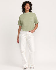 Kinney Tee Pocket PTC - Green Tea | RVCA near me