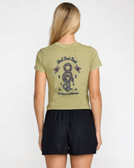 411 Tee - Sea Green | RVCA discount