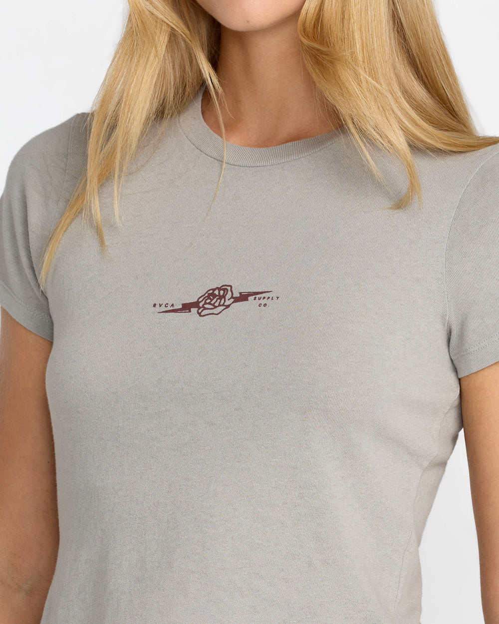 411 Tee - Sky Grey | RVCA near me
