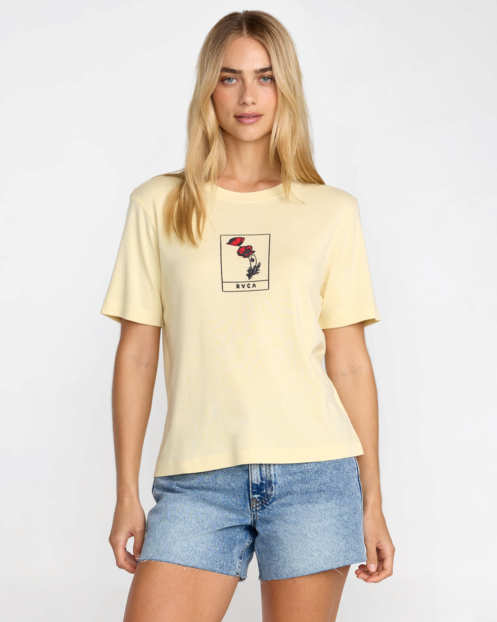 Icon Tee - Sea Mist | RVCA for sale