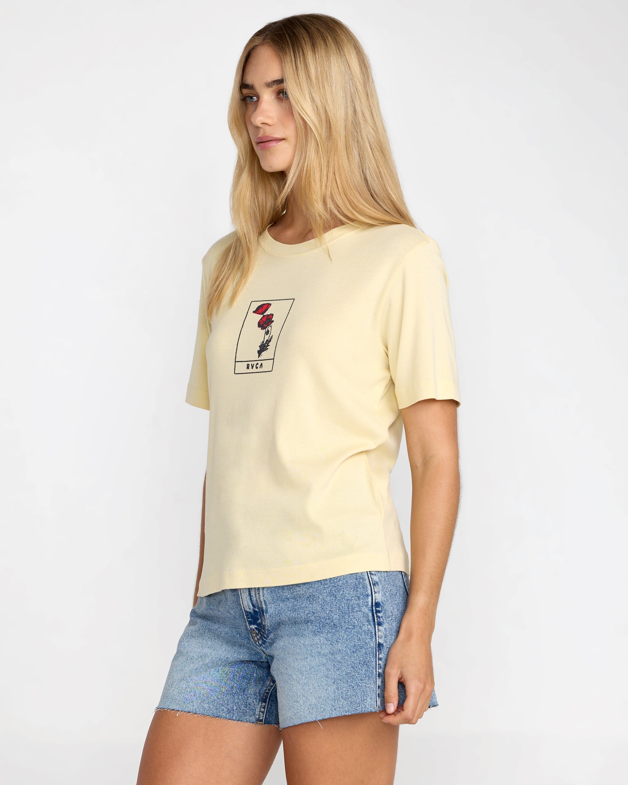 Icon Tee - Sea Mist | RVCA for sale
