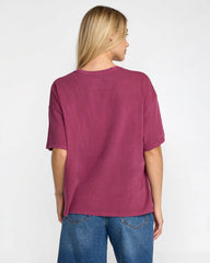 Move On BF Tee - Mulberry | RVCA near me