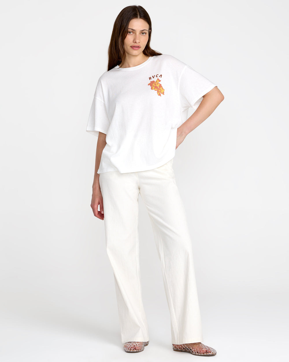Aloha BF Tee - Vintage White | RVCA online
