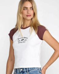 Roam Raglan - Terra Brown | RVCA online
