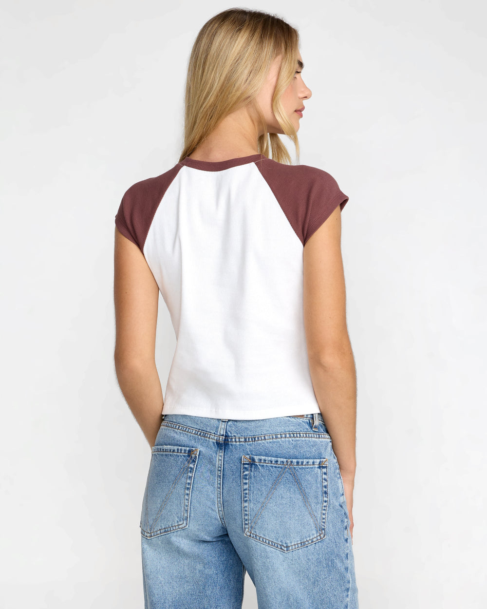 Roam Raglan - Terra Brown | RVCA online