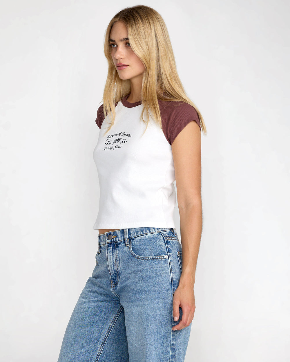 Roam Raglan - Terra Brown | RVCA online