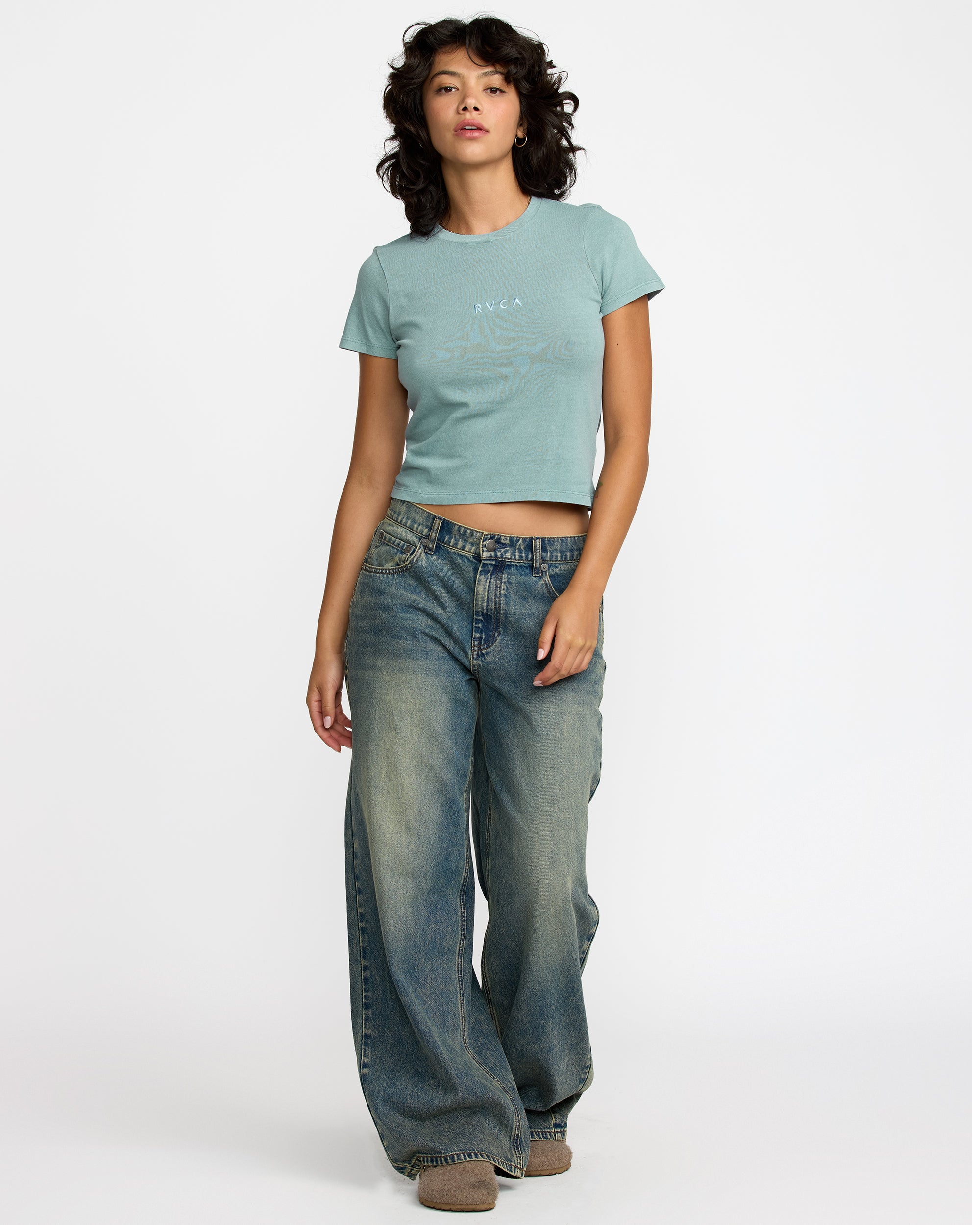 Forever Tee - Blue Haze | RVCA sale