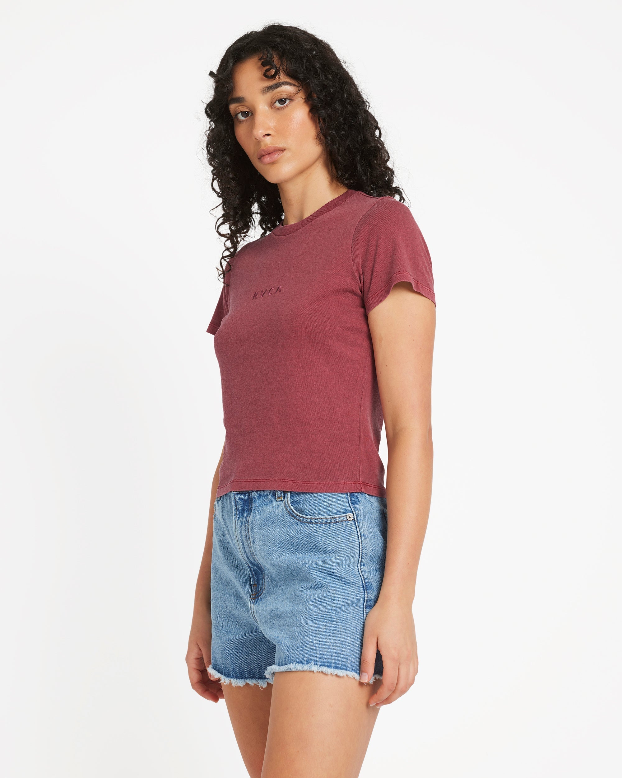 Forever Tee - Ruby Red | RVCA sale