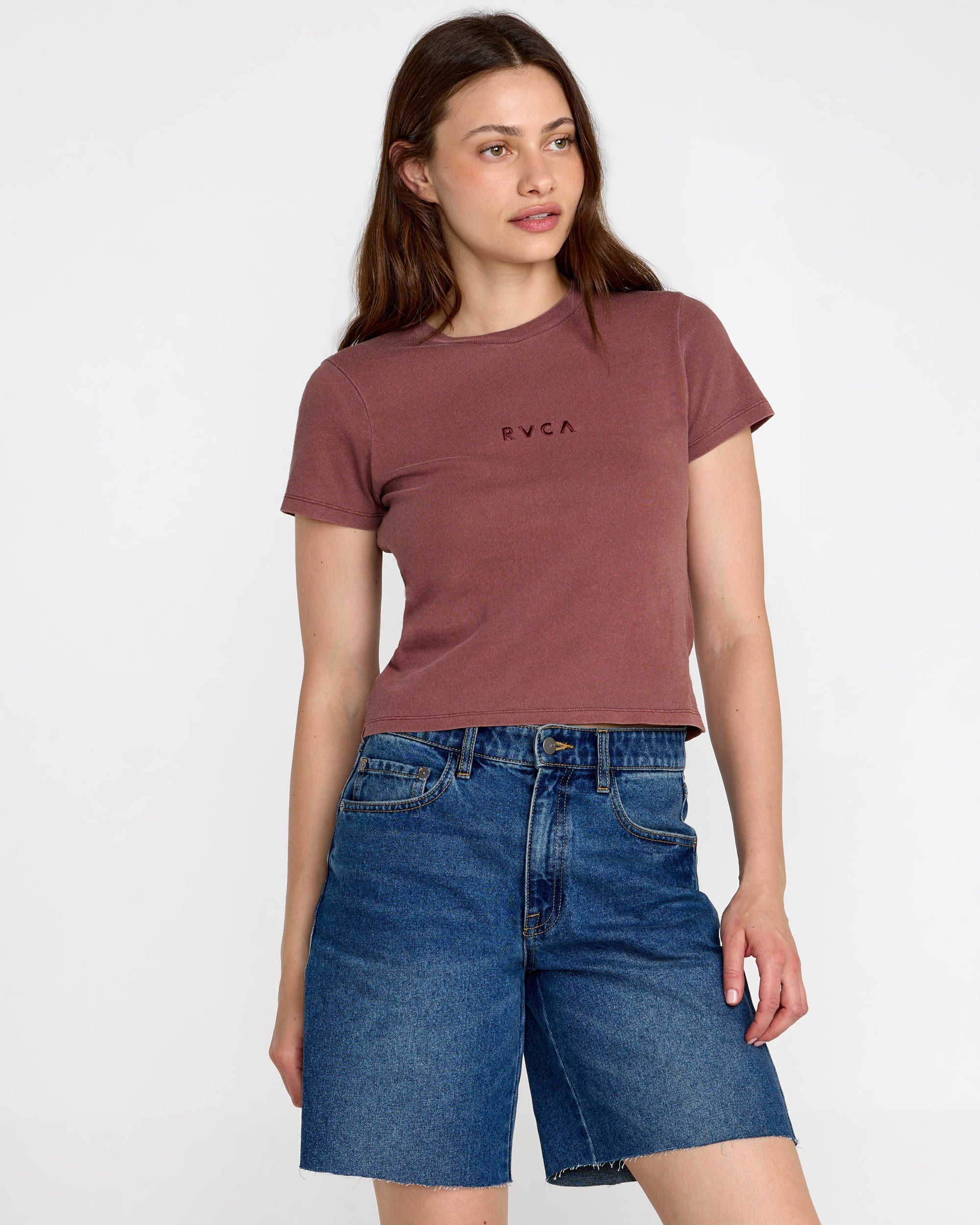 Forever Tee - Terra Brown | RVCA near me