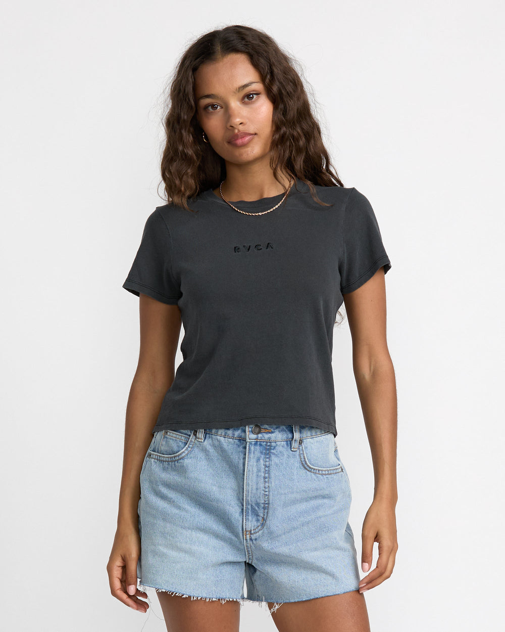 Forever Tee - Washed Black | RVCA on sale
