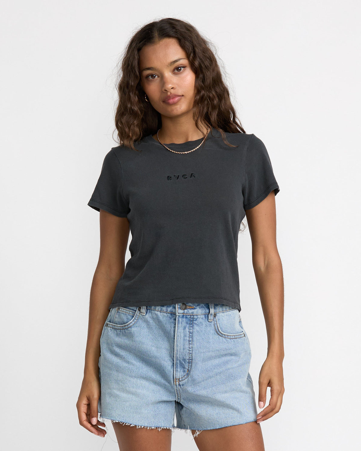 Forever Tee - Washed Black | RVCA on sale