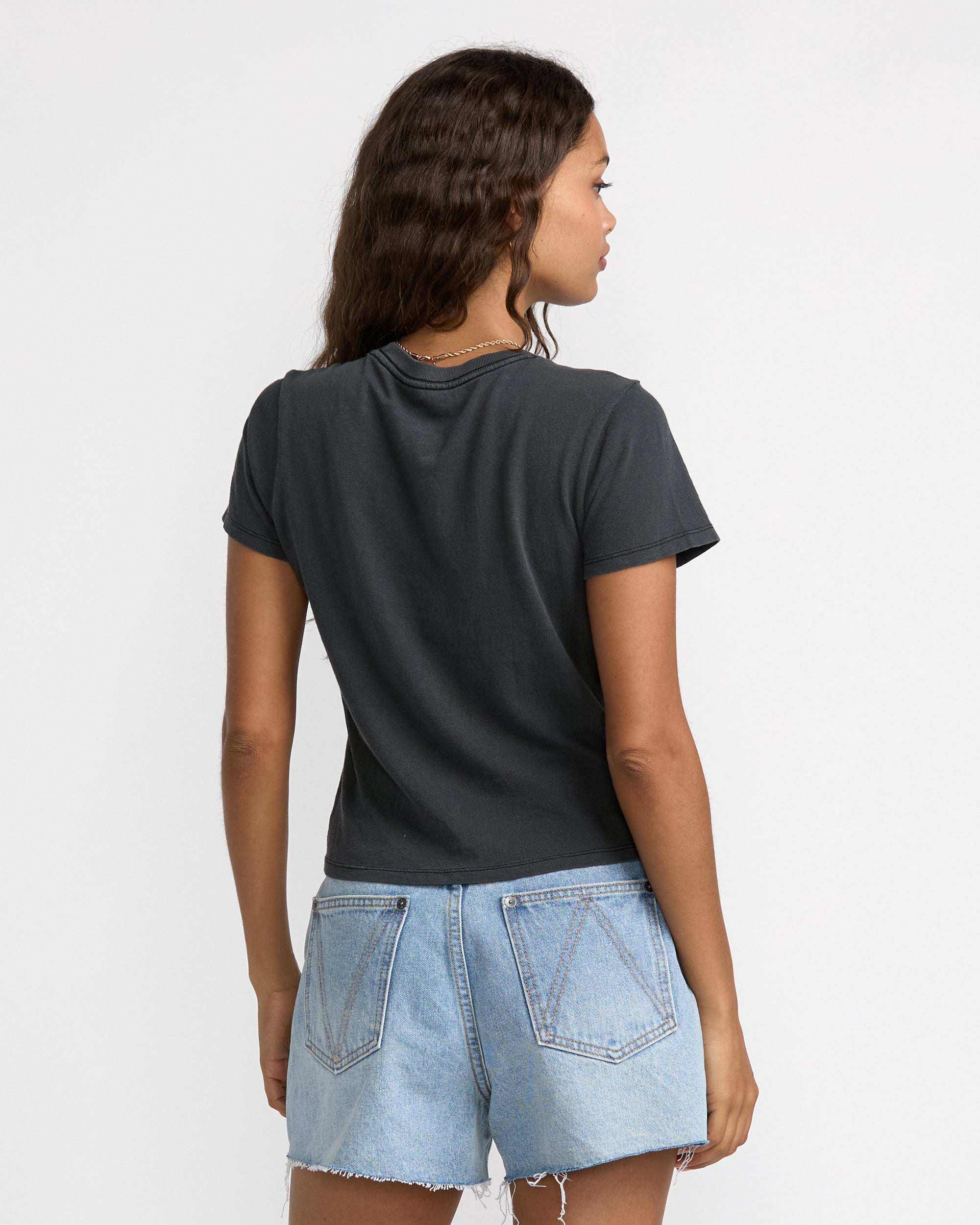 Forever Tee - Washed Black | RVCA on sale