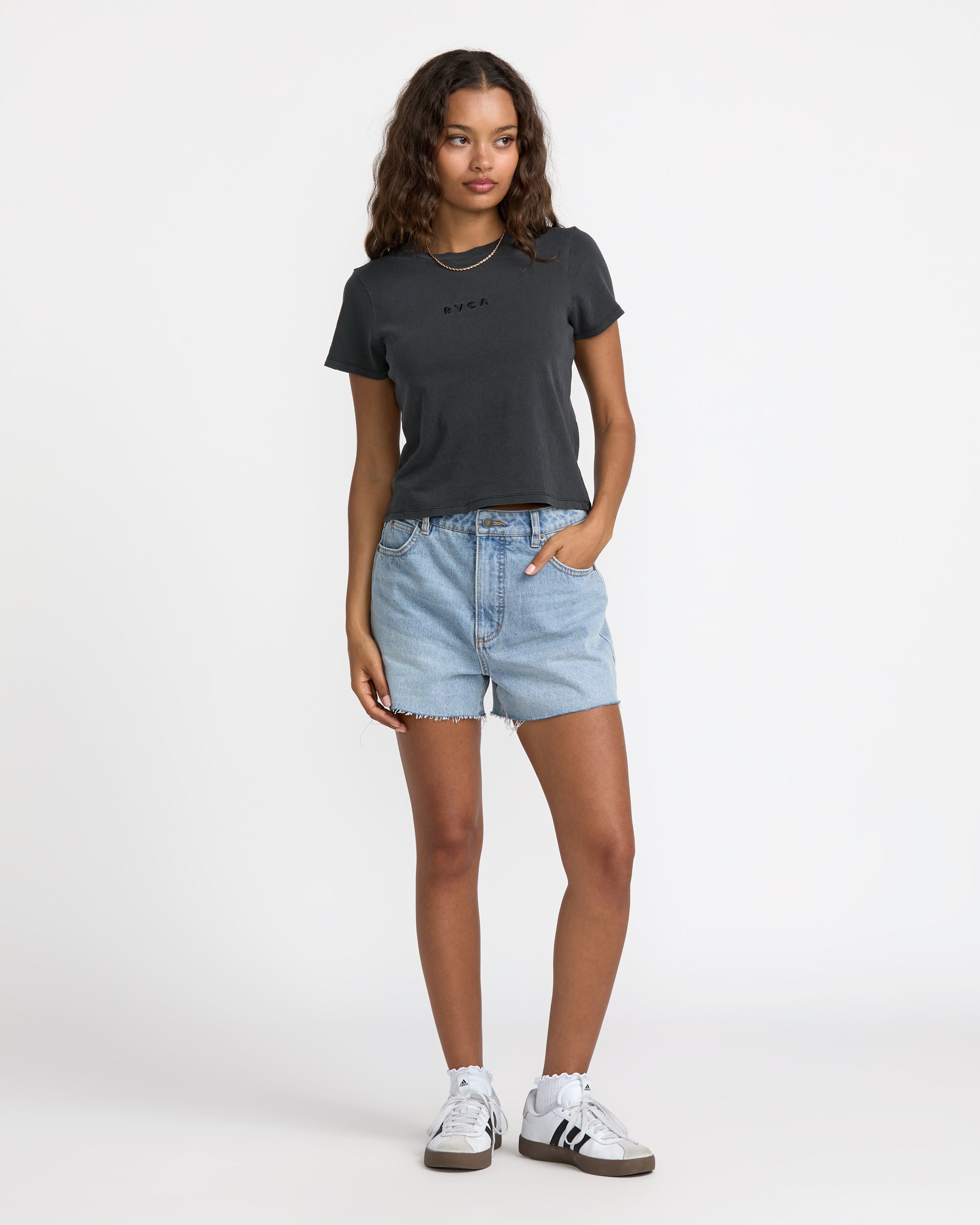 Forever Tee - Washed Black | RVCA on sale