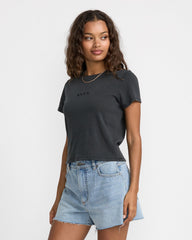 Forever Tee - Washed Black | RVCA on sale
