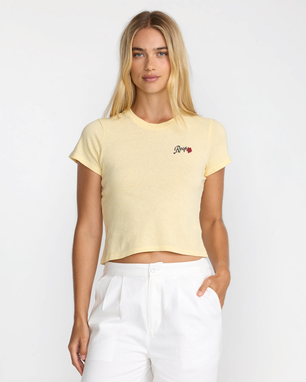 Wild Hearts 411 Tee - Sunshine | RVCA outlet