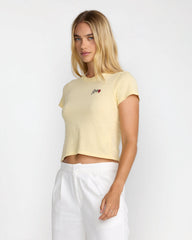Wild Hearts 411 Tee - Sunshine | RVCA outlet