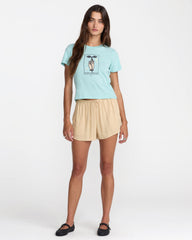 Keep Growing 411 Tee - Aqua Haze | RVCA outlet