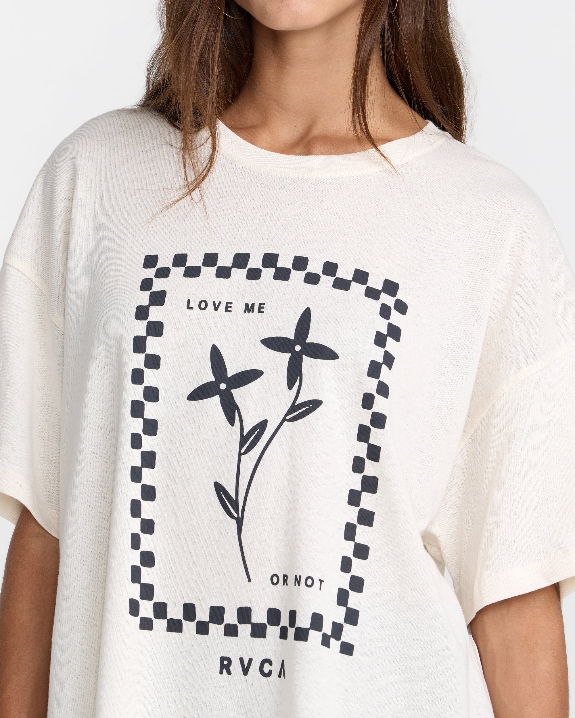 Love Me Boyfriend Tee - Cloud | RVCA sale