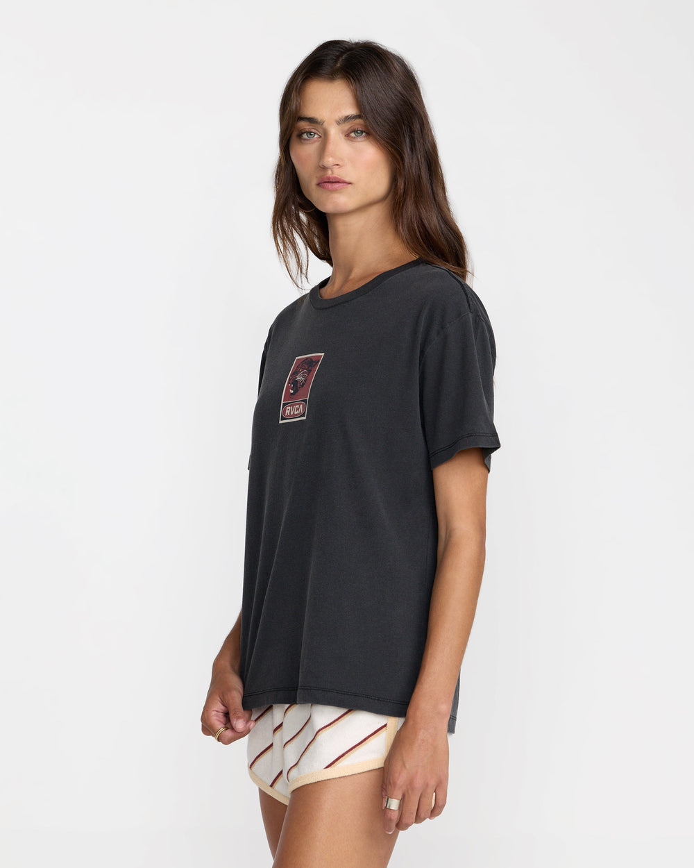 Service Icon Tee - RVCA Black | RVCA outlet
