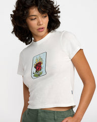 KSL Loteria 411 Tee - Vintage White | RVCA discount