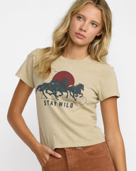 411 Tee - Eucalyptus Solid | RVCA near me