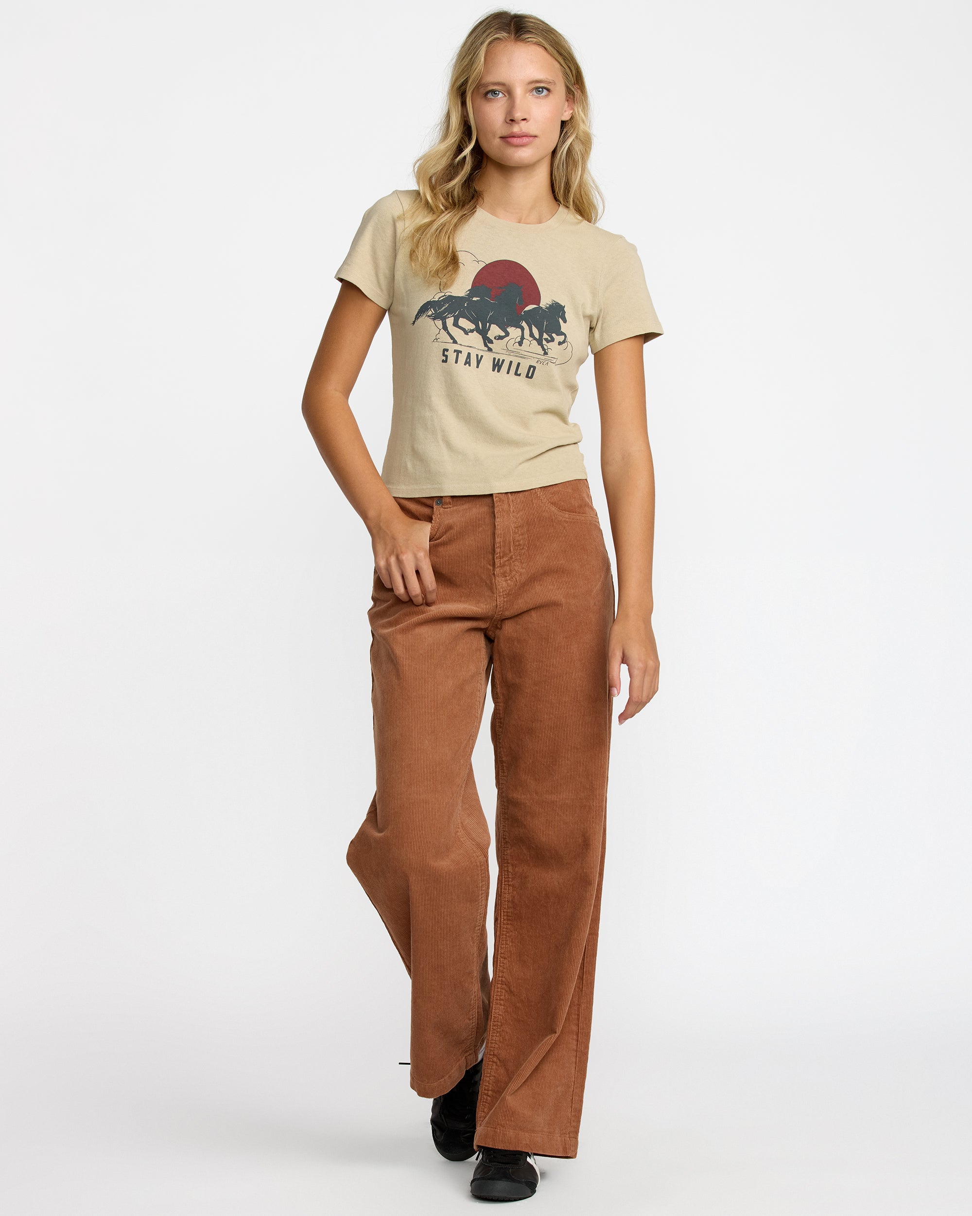 411 Tee - Eucalyptus Solid | RVCA near me