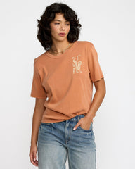 Daily Tee - Pumpkin Solid | RVCA outlet