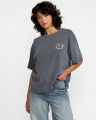 Hawaii Hex II Baggie Tee - Gravel | RVCA on sale