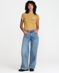 411 Tee - Curry | RVCA on sale